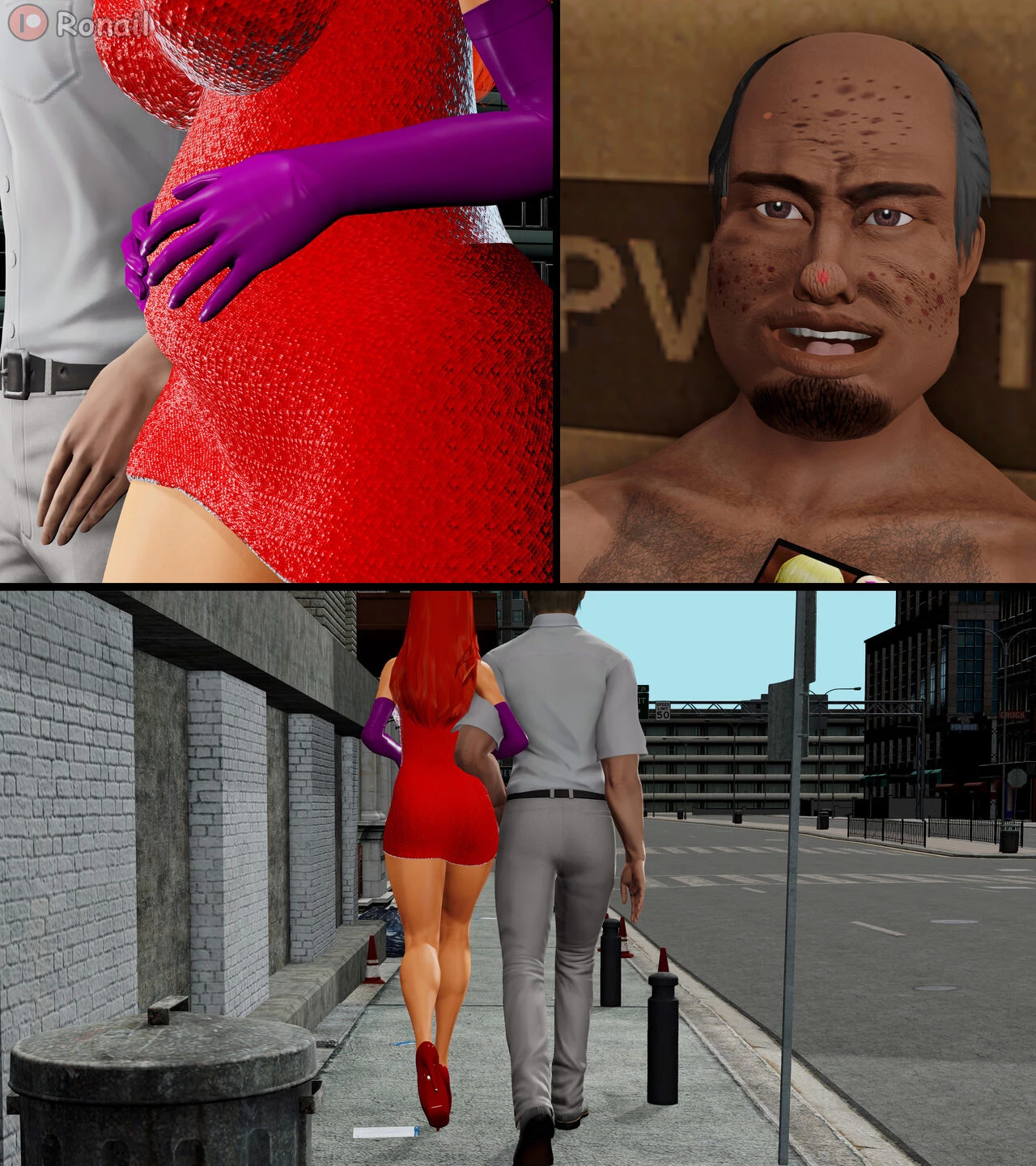 Jessica Rabbit fucks a Homeless Fan image number 58