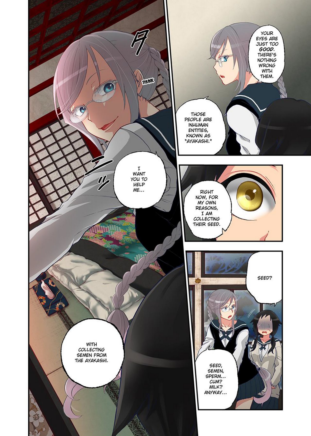 Onaka ni Ippai, Ayakashi no Tane Ch. 1 image number 11