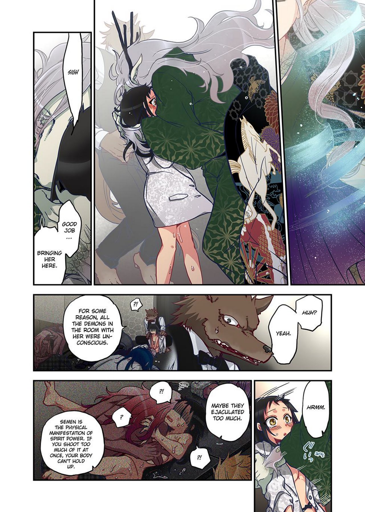 Onaka ni Ippai, Ayakashi no Tane Ch. 1 image number 129