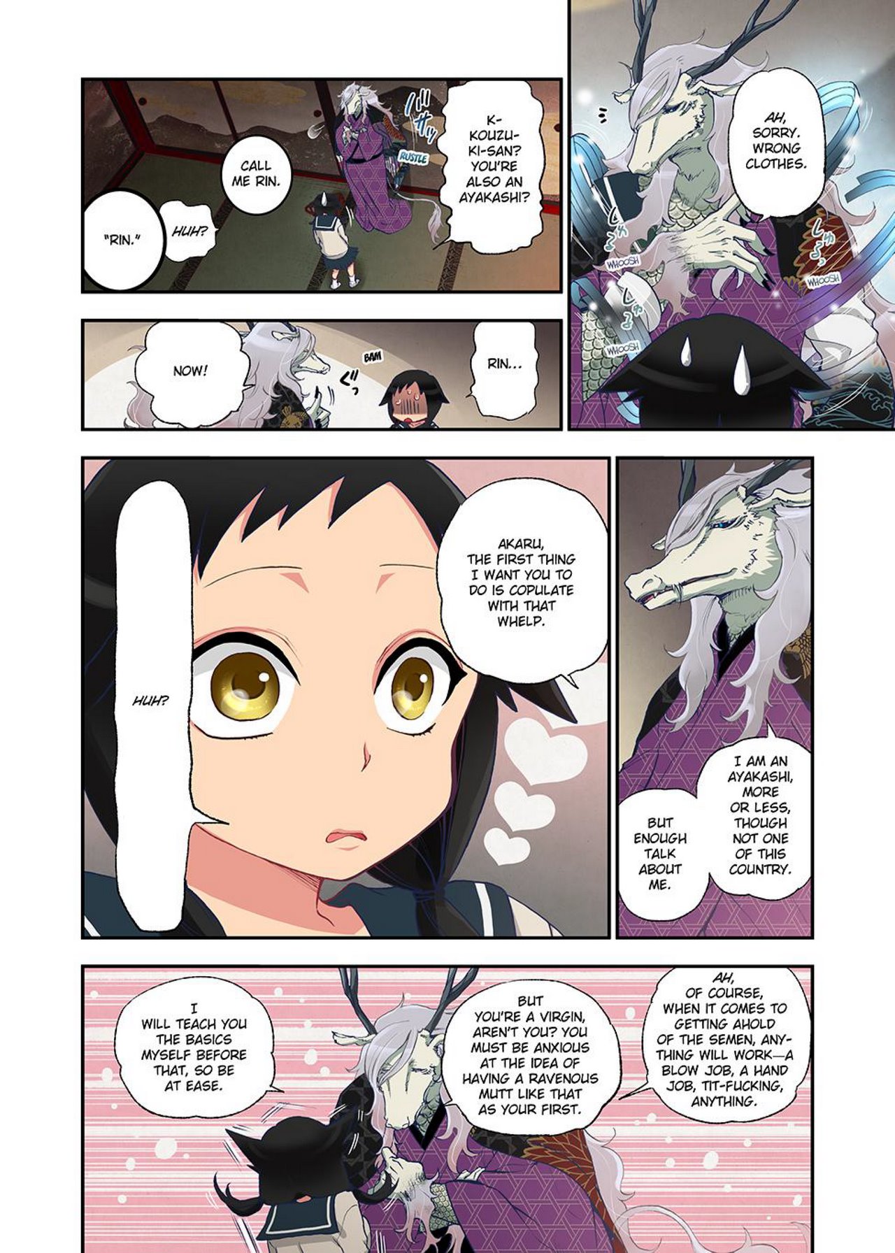 Onaka ni Ippai, Ayakashi no Tane Ch. 1 image number 13