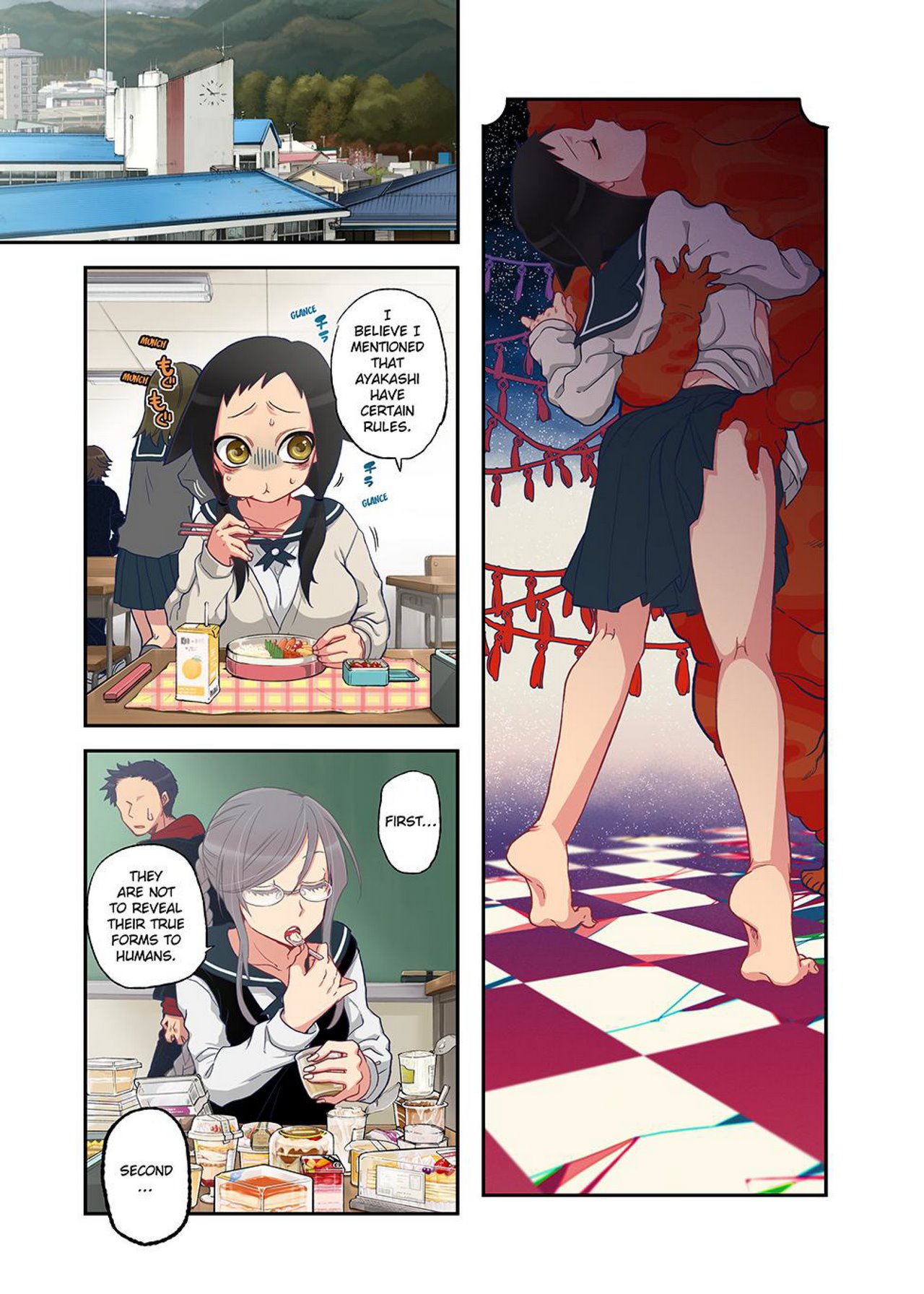 Onaka ni Ippai, Ayakashi no Tane Ch. 1 image number 48