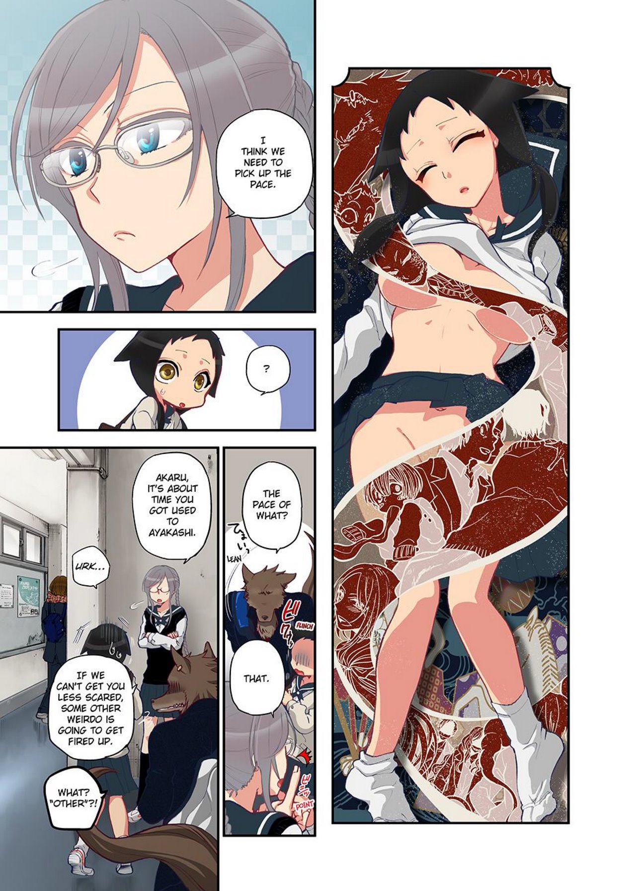 Onaka ni Ippai, Ayakashi no Tane Ch. 1 image number 84