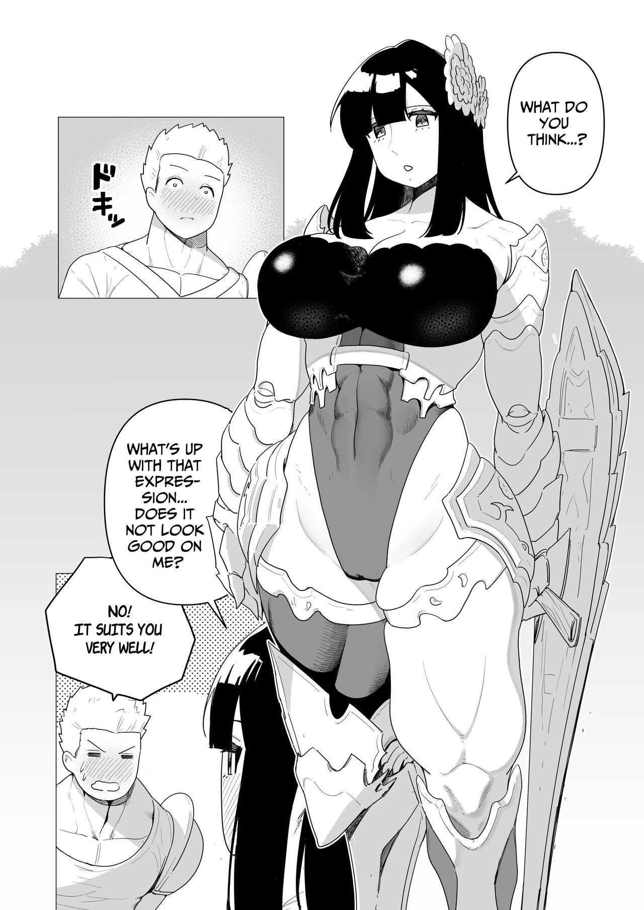 The Tank Knight Wants To Be Fucked  Tank Onna Kishi wa Dakaretai image number 26