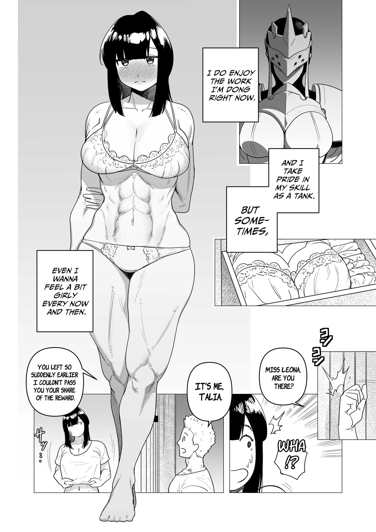 The Tank Knight Wants To Be Fucked  Tank Onna Kishi wa Dakaretai image number 4