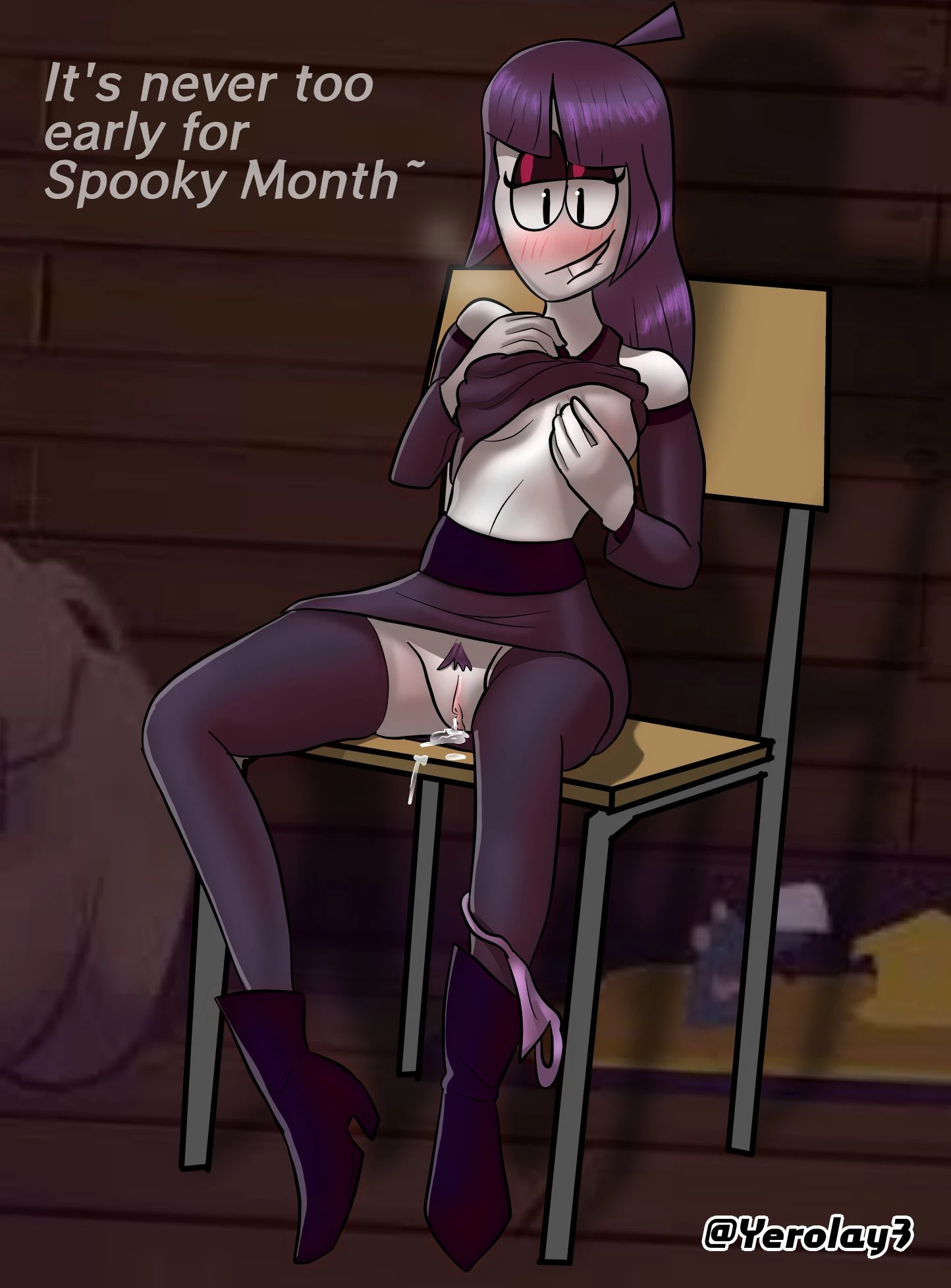 Lila (spooky month) collection image number 277
