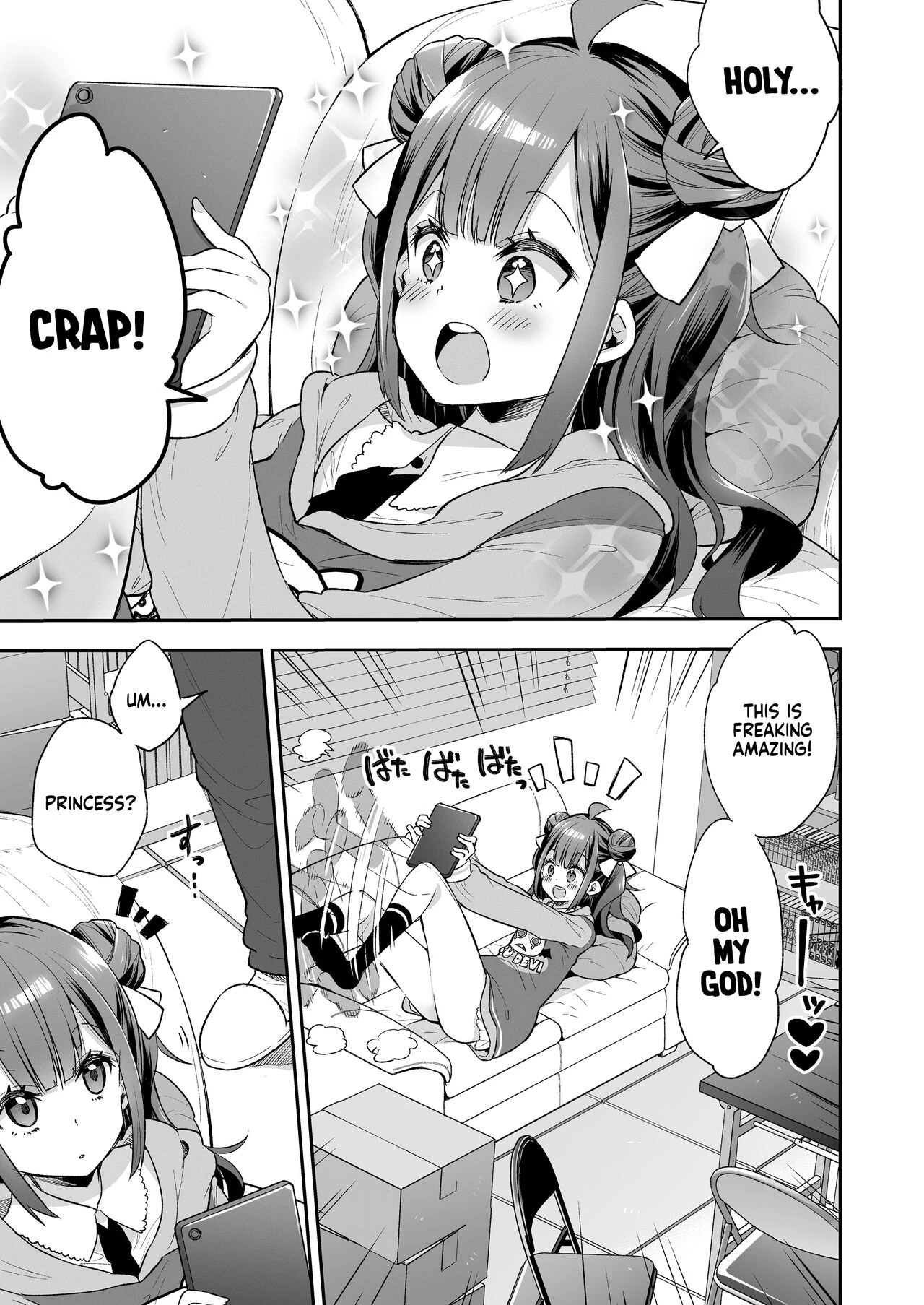 The Orgasm Princess Cant Take Another Bite!  Akume Hime to Otaku-kun no Doku Ringo image number 3