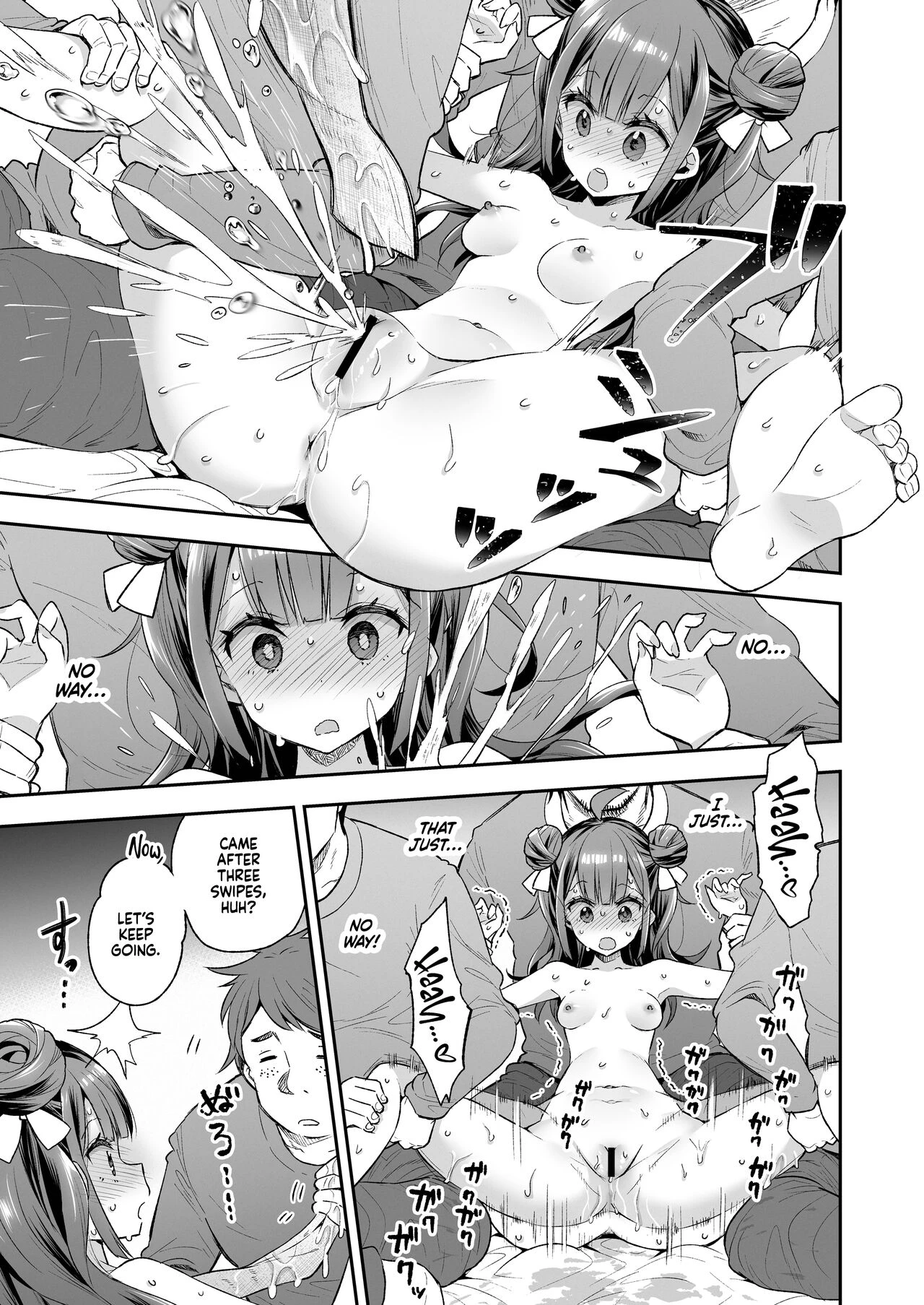 The Orgasm Princess Cant Take Another Bite!  Akume Hime to Otaku-kun no Doku Ringo image number 39