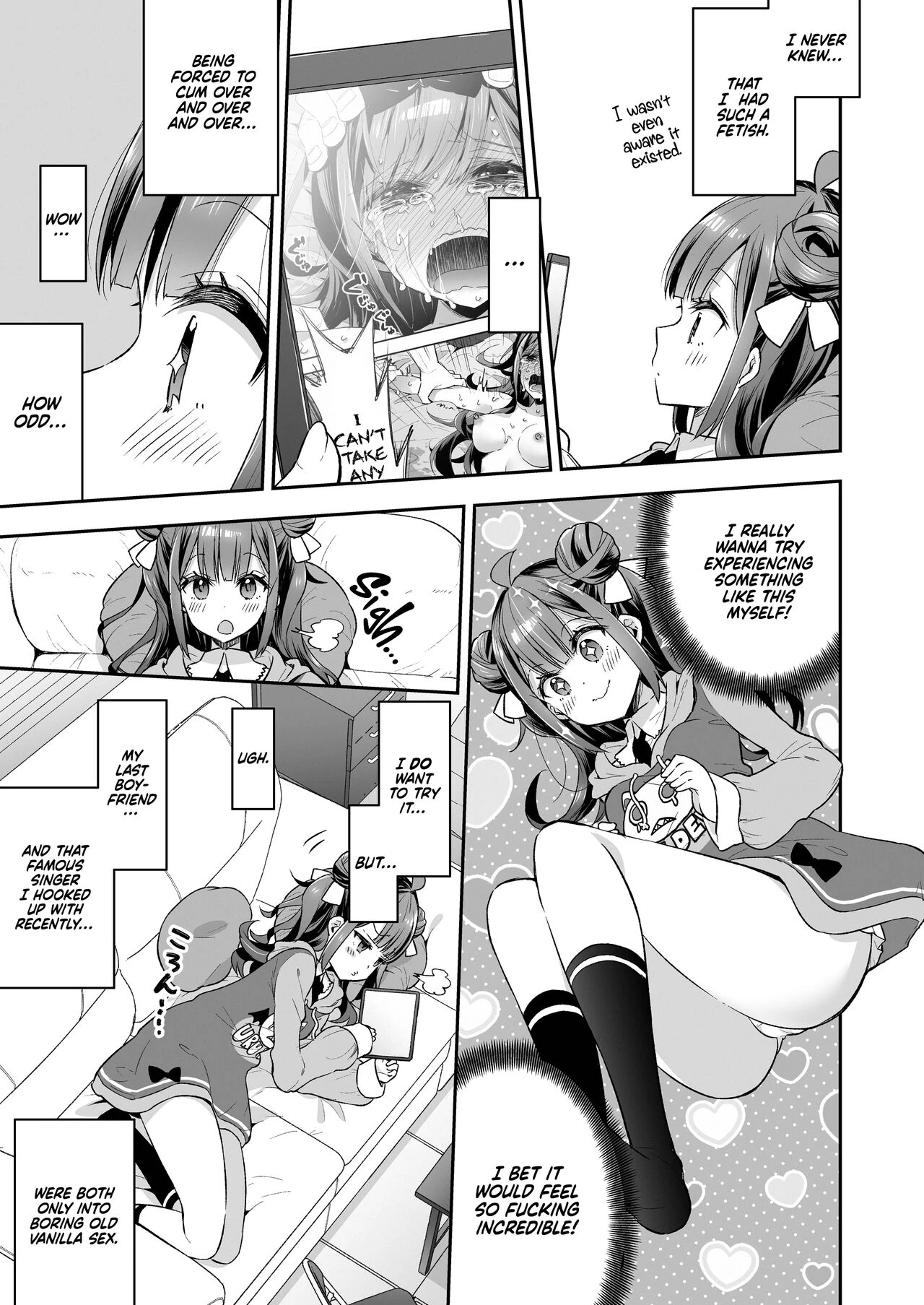 The Orgasm Princess Cant Take Another Bite!  Akume Hime to Otaku-kun no Doku Ringo image number 7