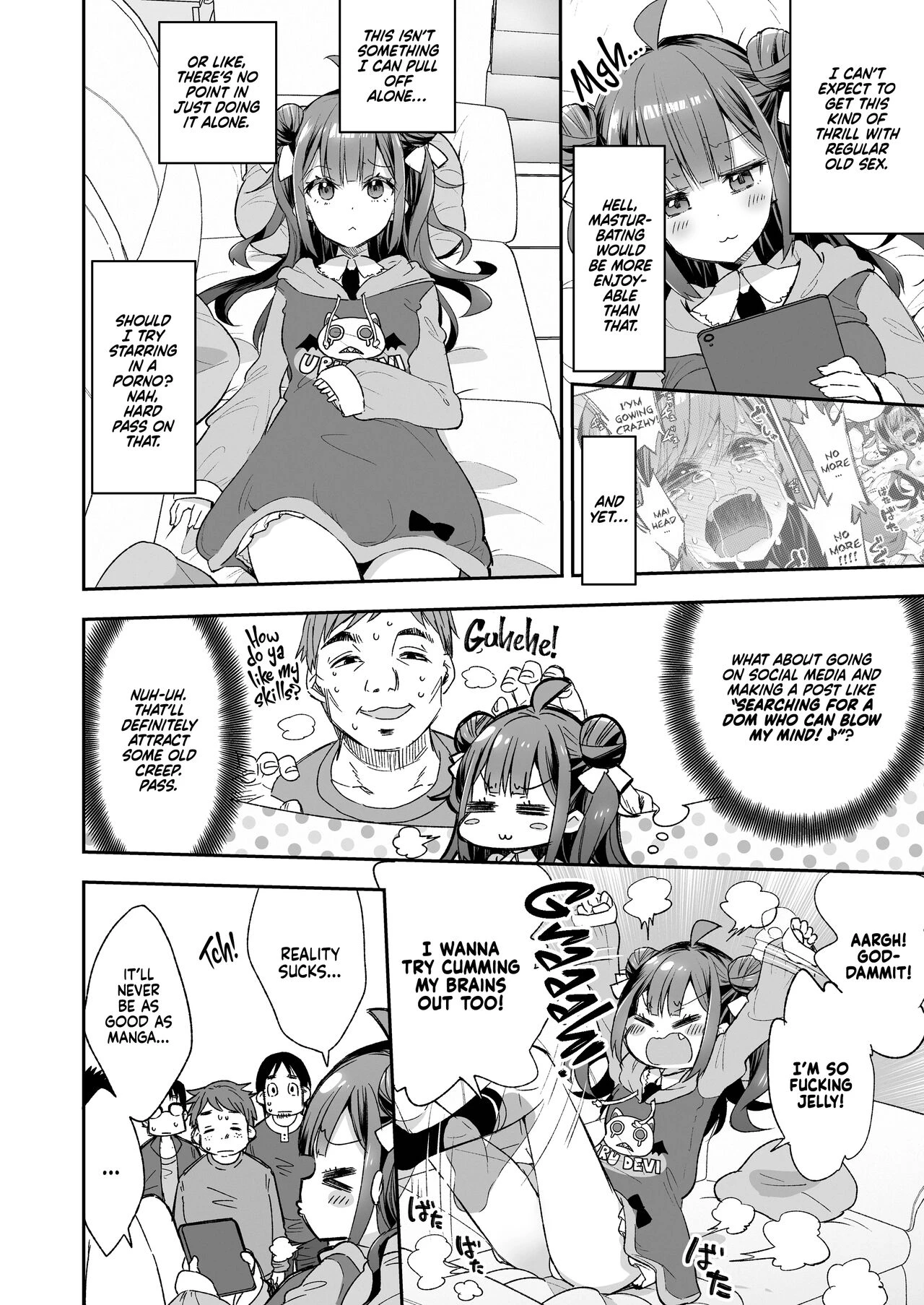 The Orgasm Princess Cant Take Another Bite!  Akume Hime to Otaku-kun no Doku Ringo image number 8