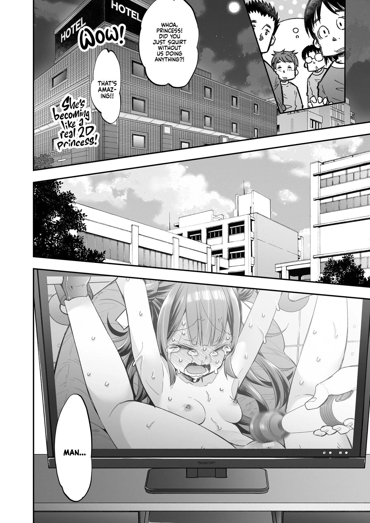 The Orgasm Princess Cant Take Another Bite!  Akume Hime to Otaku-kun no Doku Ringo image number 98