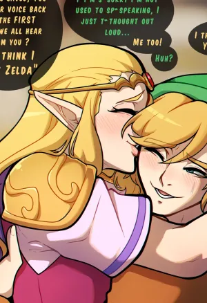 Lnk and Zelda