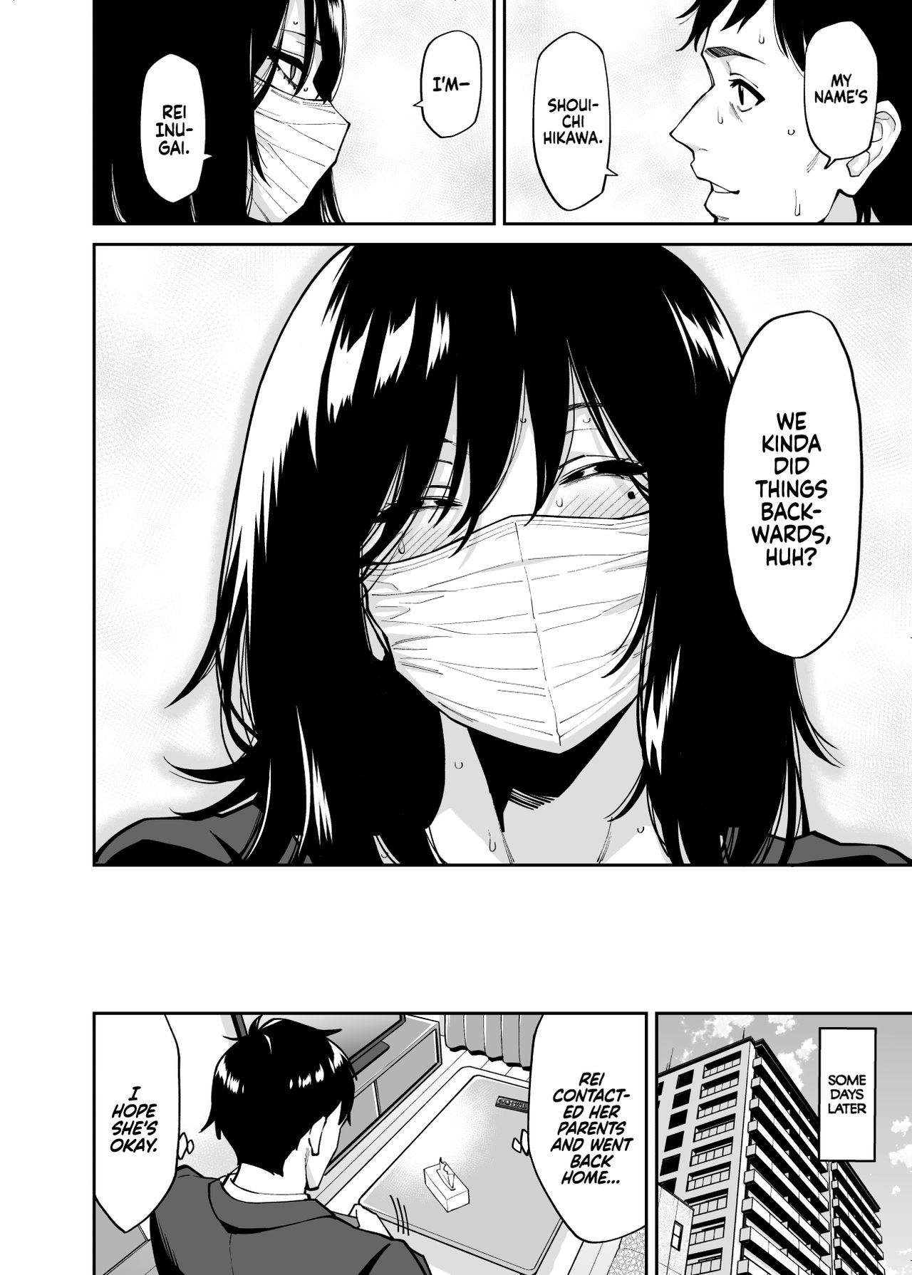 Uchuusen Shoujigou (Shouji Nigou) Hirowareta Onnanoko to Oji-san no Hanashi  The Runaway And The Middle-Aged Man English image number 40