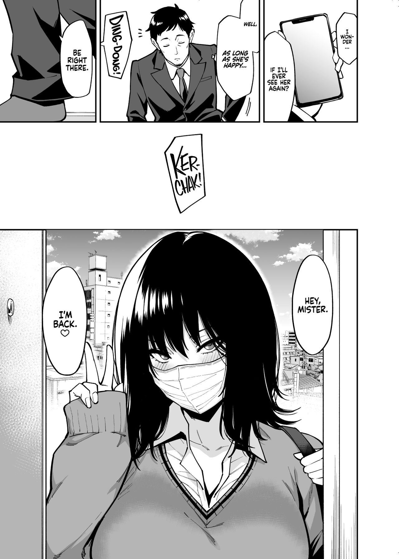 Uchuusen Shoujigou (Shouji Nigou) Hirowareta Onnanoko to Oji-san no Hanashi  The Runaway And The Middle-Aged Man English image number 41