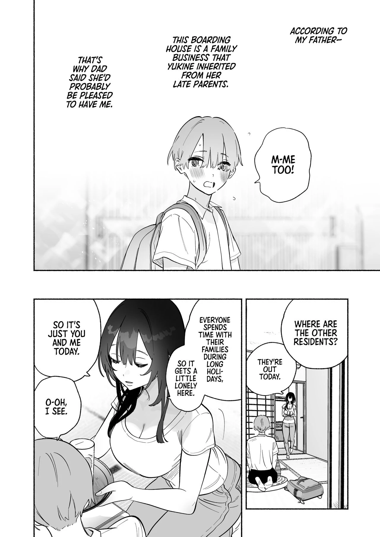 My Life in a Boarding House Boku no Geshuku Seikatsu ni Tsuite image number 4
