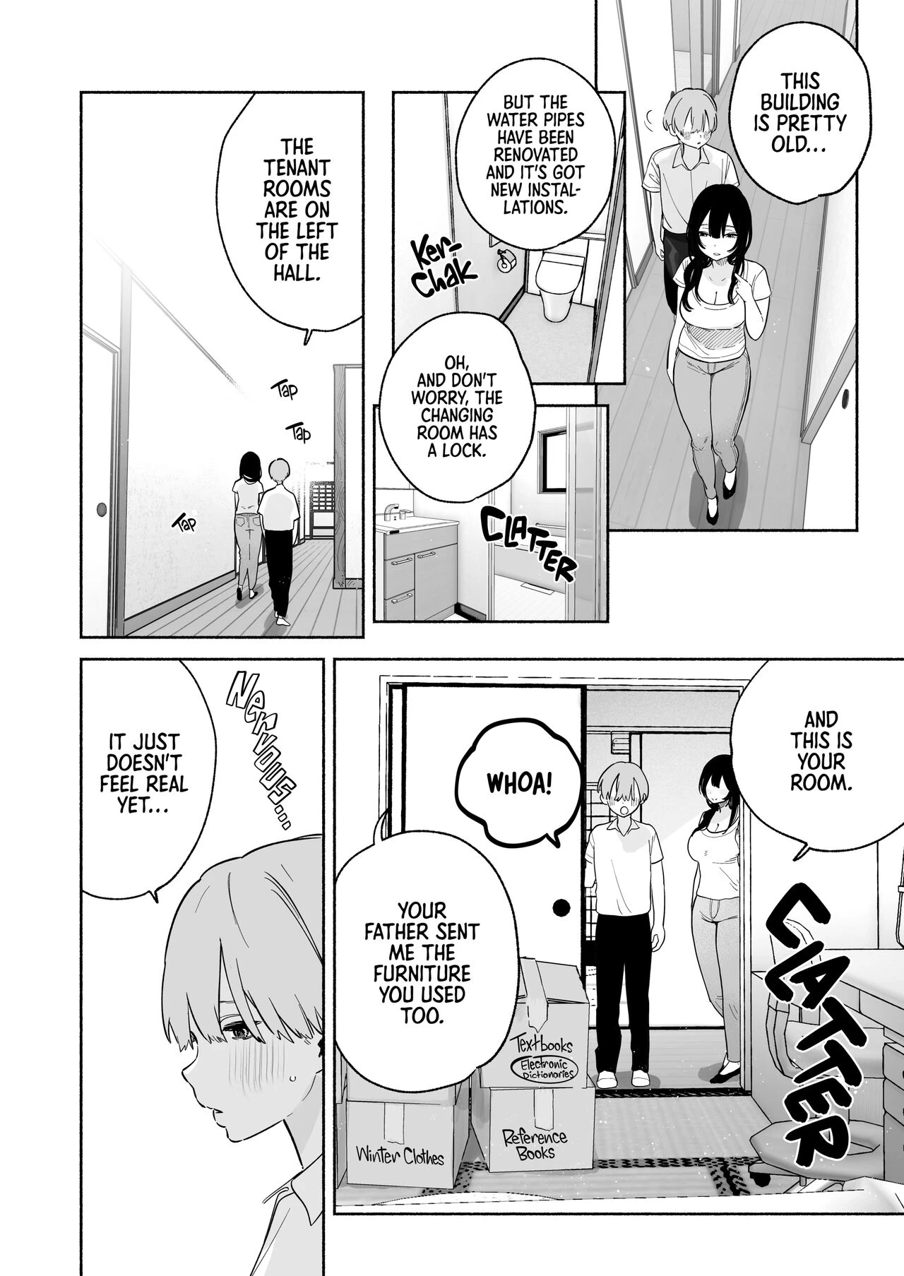 My Life in a Boarding House Boku no Geshuku Seikatsu ni Tsuite image number 6