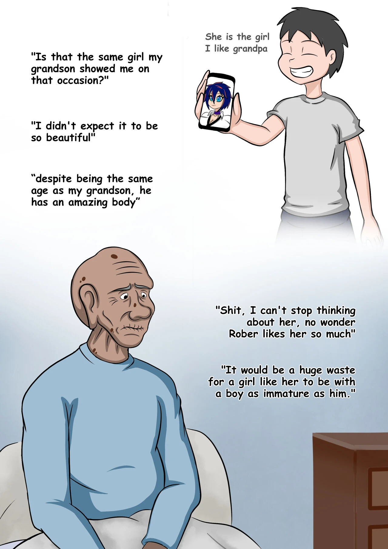 Taking Care of My Friends Grandpa image number 11