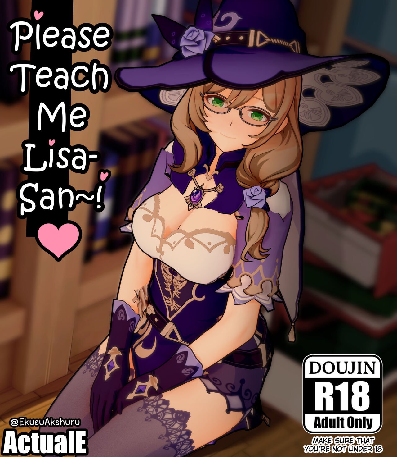 ActualE - Please Teach Me Lisa-san~! (Genshin Impact) English Decensored