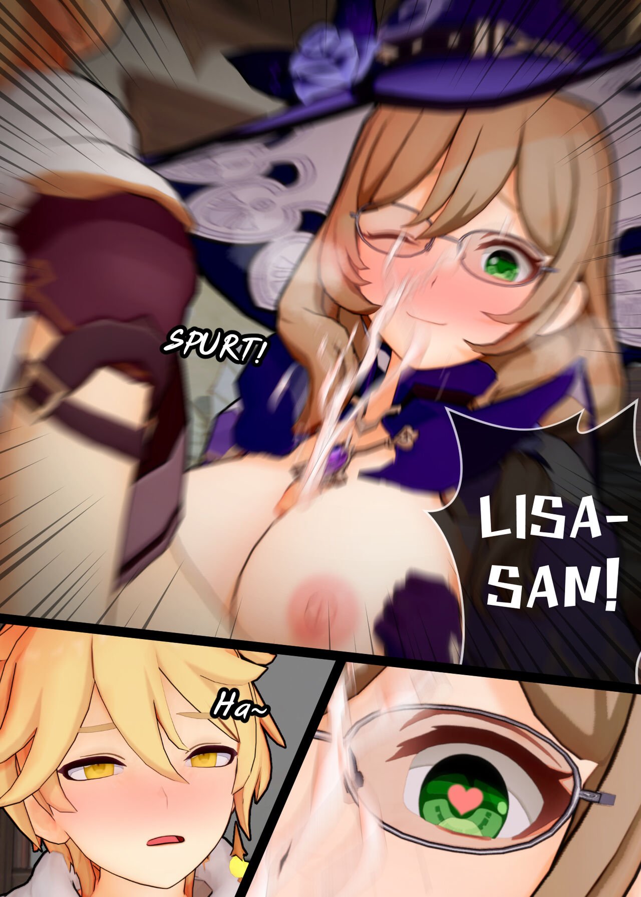 ActualE - Please Teach Me Lisa-san~! (Genshin Impact) English Decensored image number 10