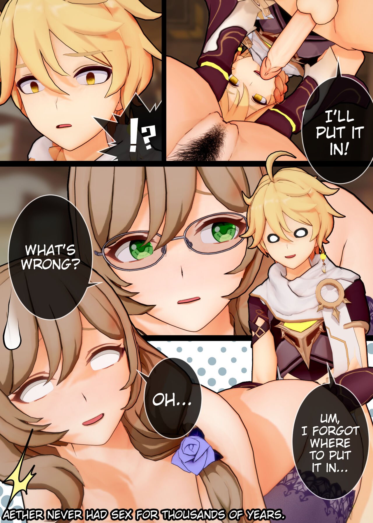 ActualE - Please Teach Me Lisa-san~! (Genshin Impact) English Decensored image number 15