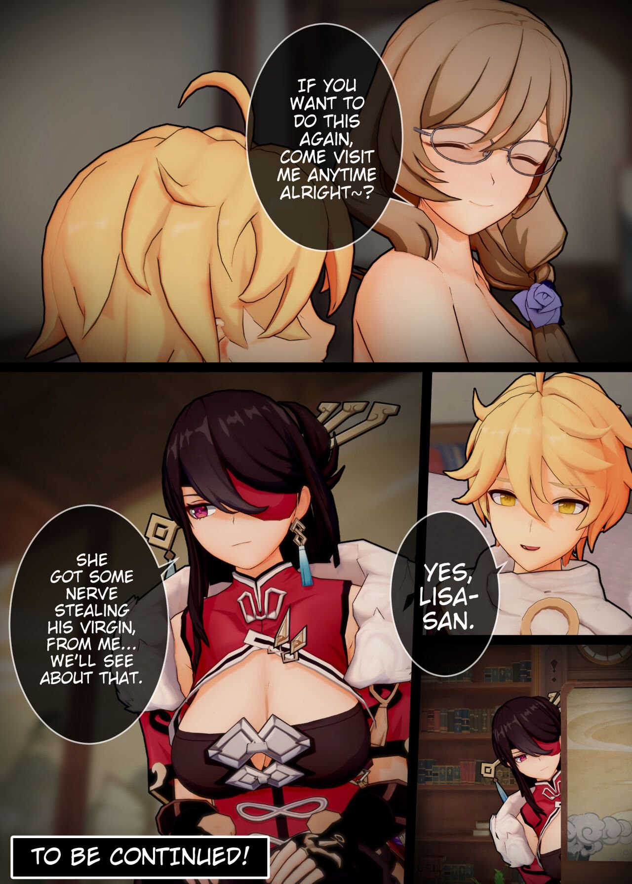 ActualE - Please Teach Me Lisa-san~! (Genshin Impact) English Decensored image number 29