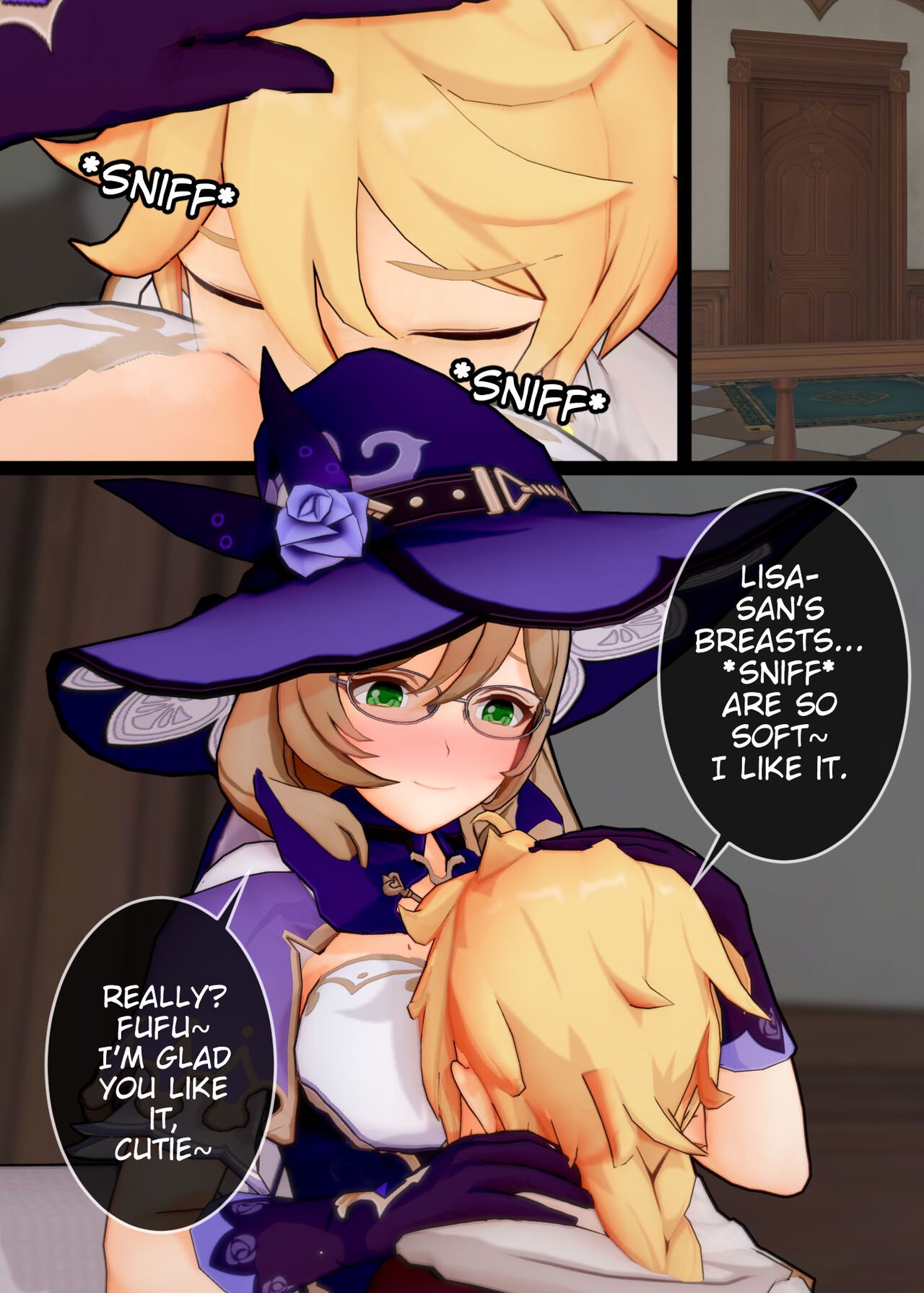 ActualE - Please Teach Me Lisa-san~! (Genshin Impact) English Decensored image number 3