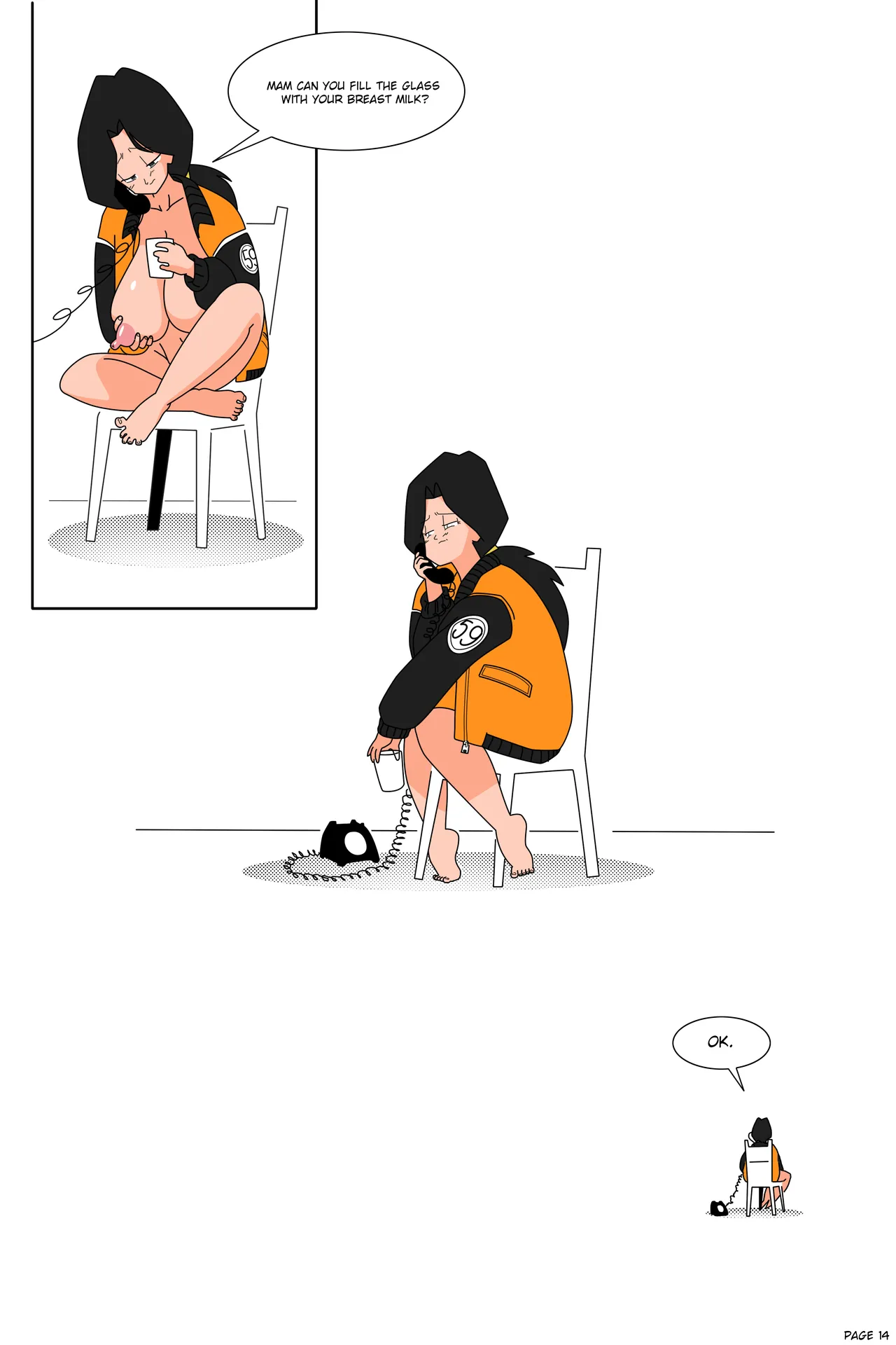 Future Chichi and the mysterious caller image number 14