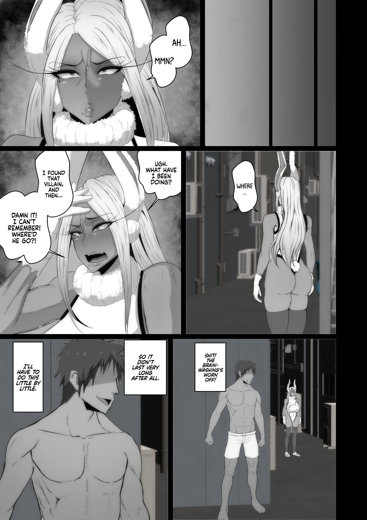 Mindbroken and Defeated Rabbit Hero  Sennou Haiboku Rabbit Hero image number 9