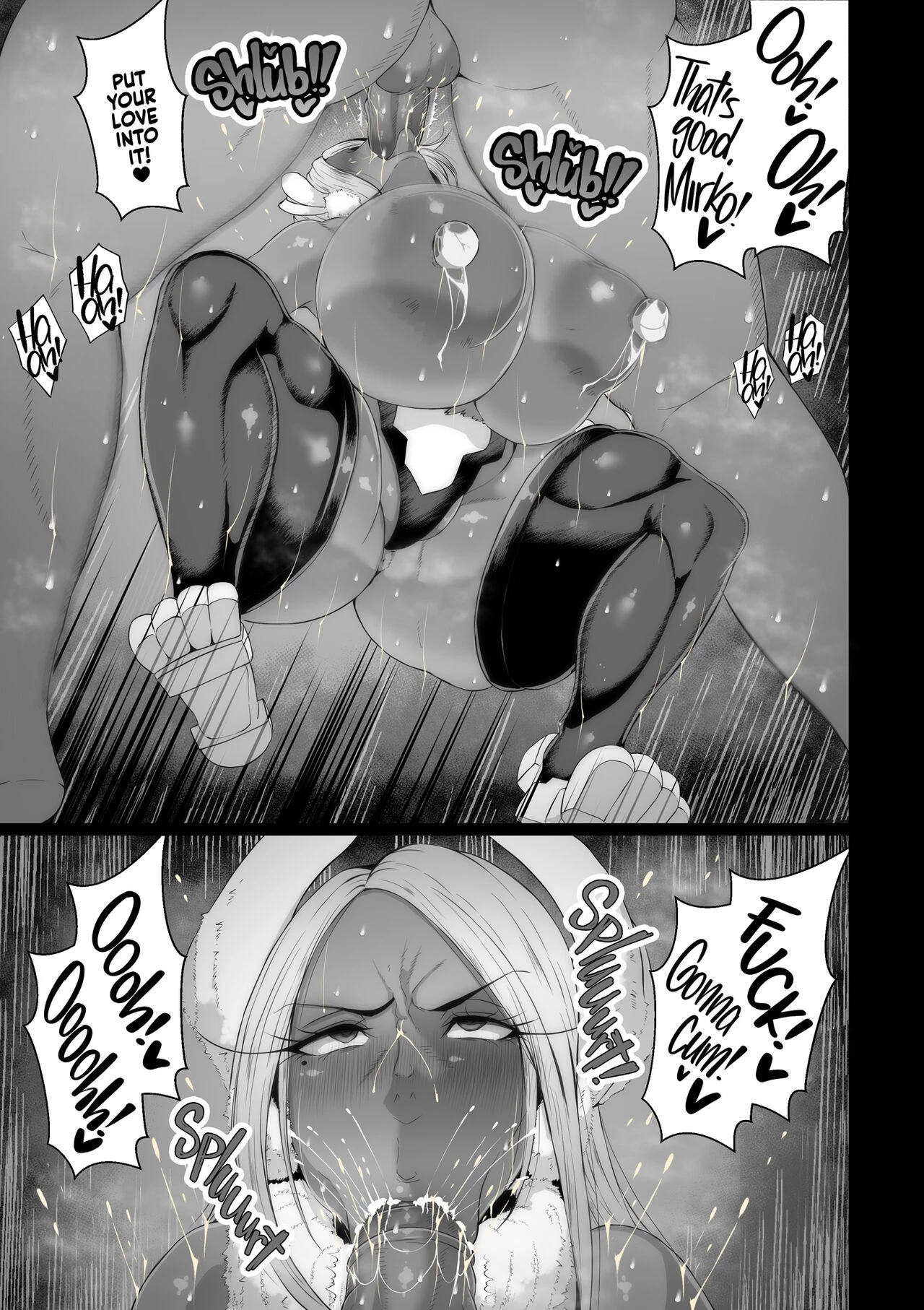 Mindbroken and Defeated Rabbit Hero  Sennou Haiboku Rabbit Hero image number 5