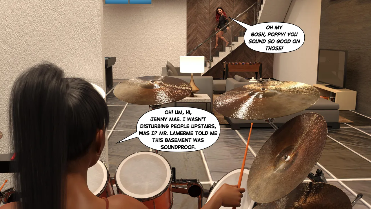 Jenny Mae Does Metal! image number 9