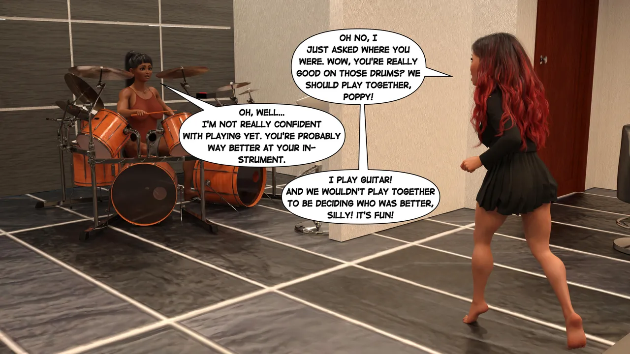 Jenny Mae Does Metal! image number 10
