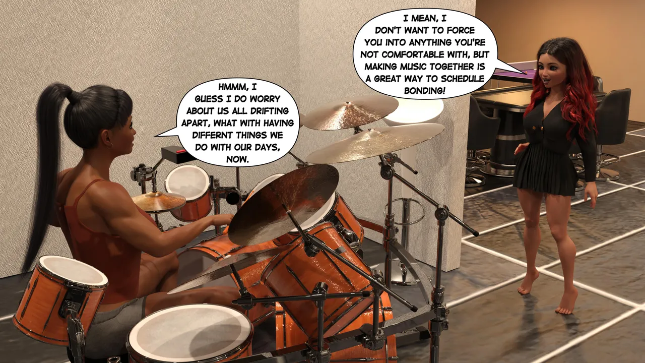 Jenny Mae Does Metal! image number 11