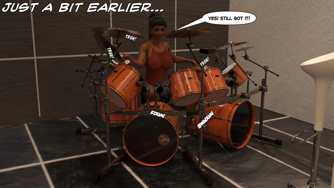 Jenny Mae Does Metal! image number 8
