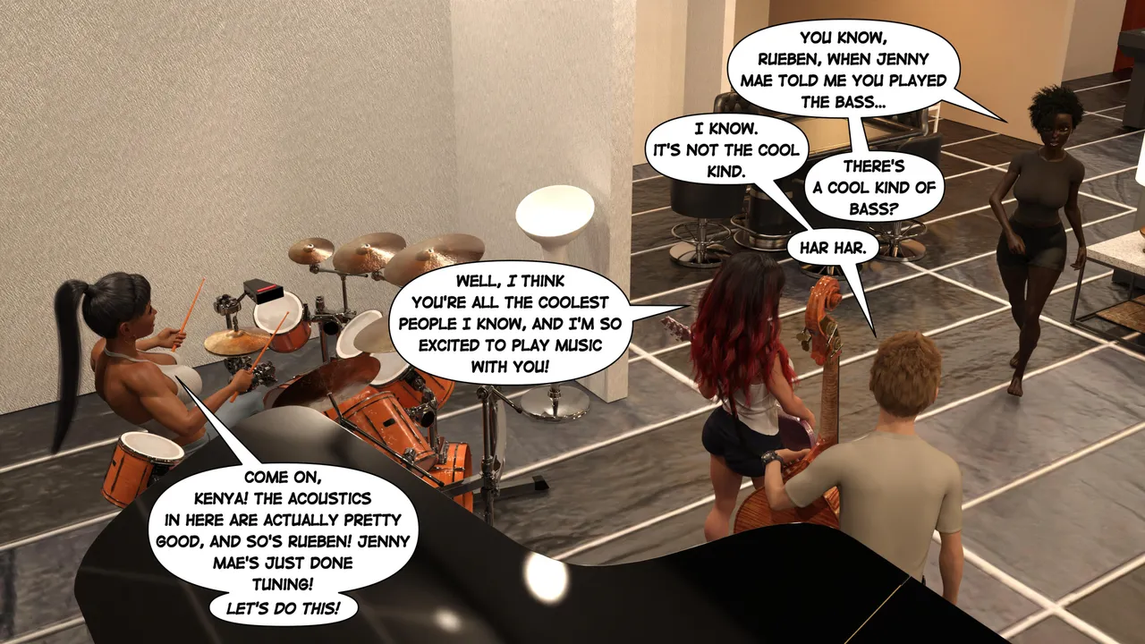 Jenny Mae Does Metal! image number 98
