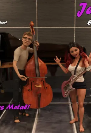 Jenny Mae Does Metal!