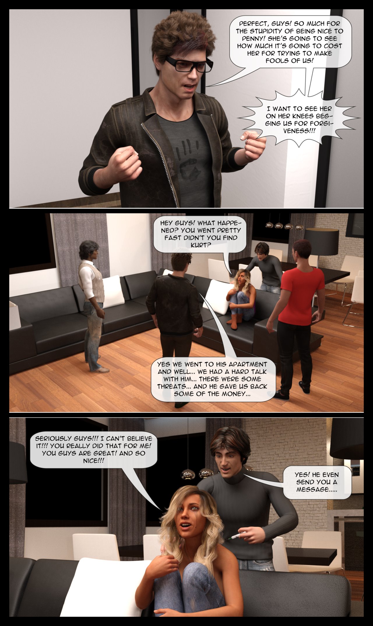 The Gang Bang Theory - Pennys Rape -Volume 1 image number 13