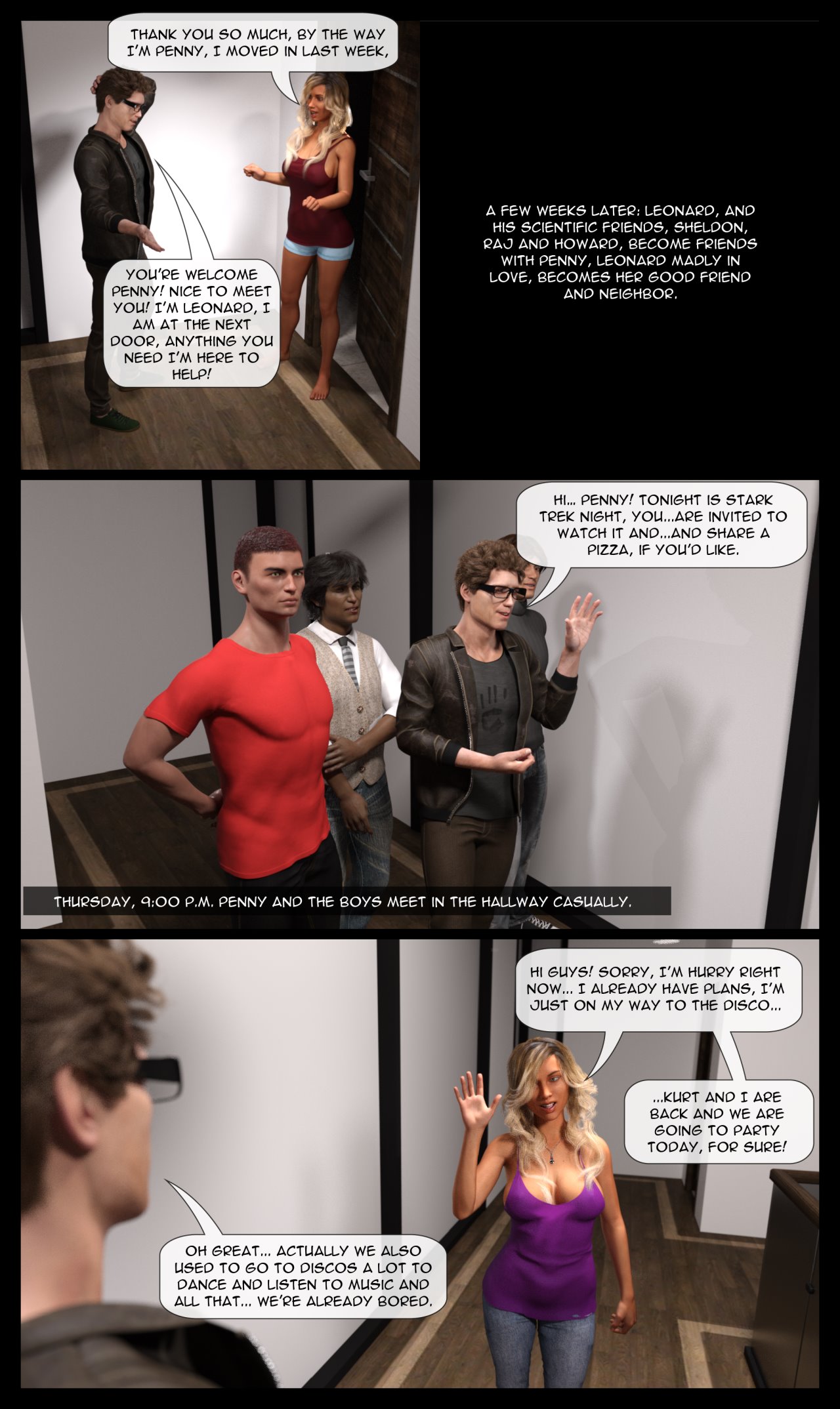 The Gang Bang Theory - Pennys Rape -Volume 1 image number 4