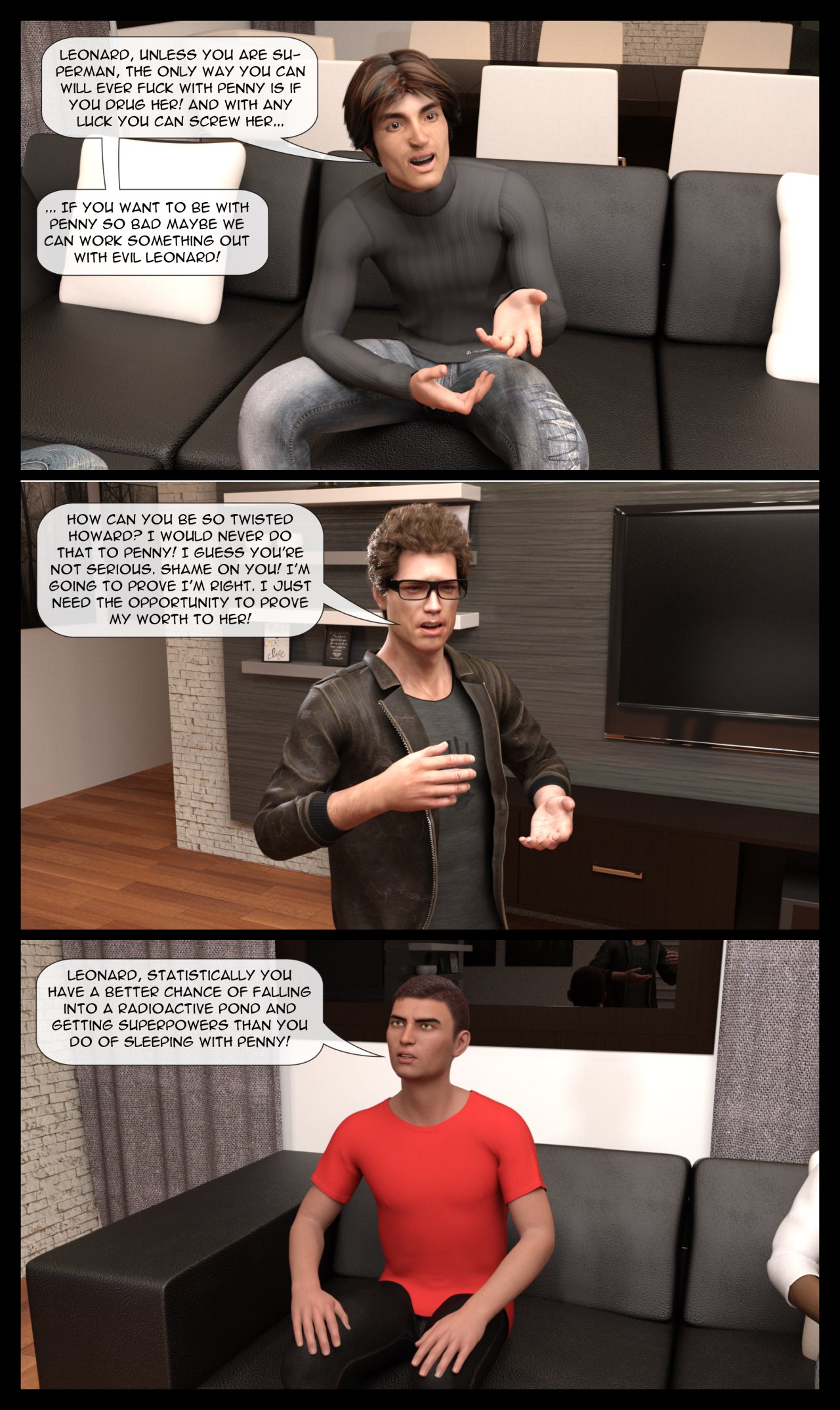 The Gang Bang Theory - Pennys Rape -Volume 1 image number 7