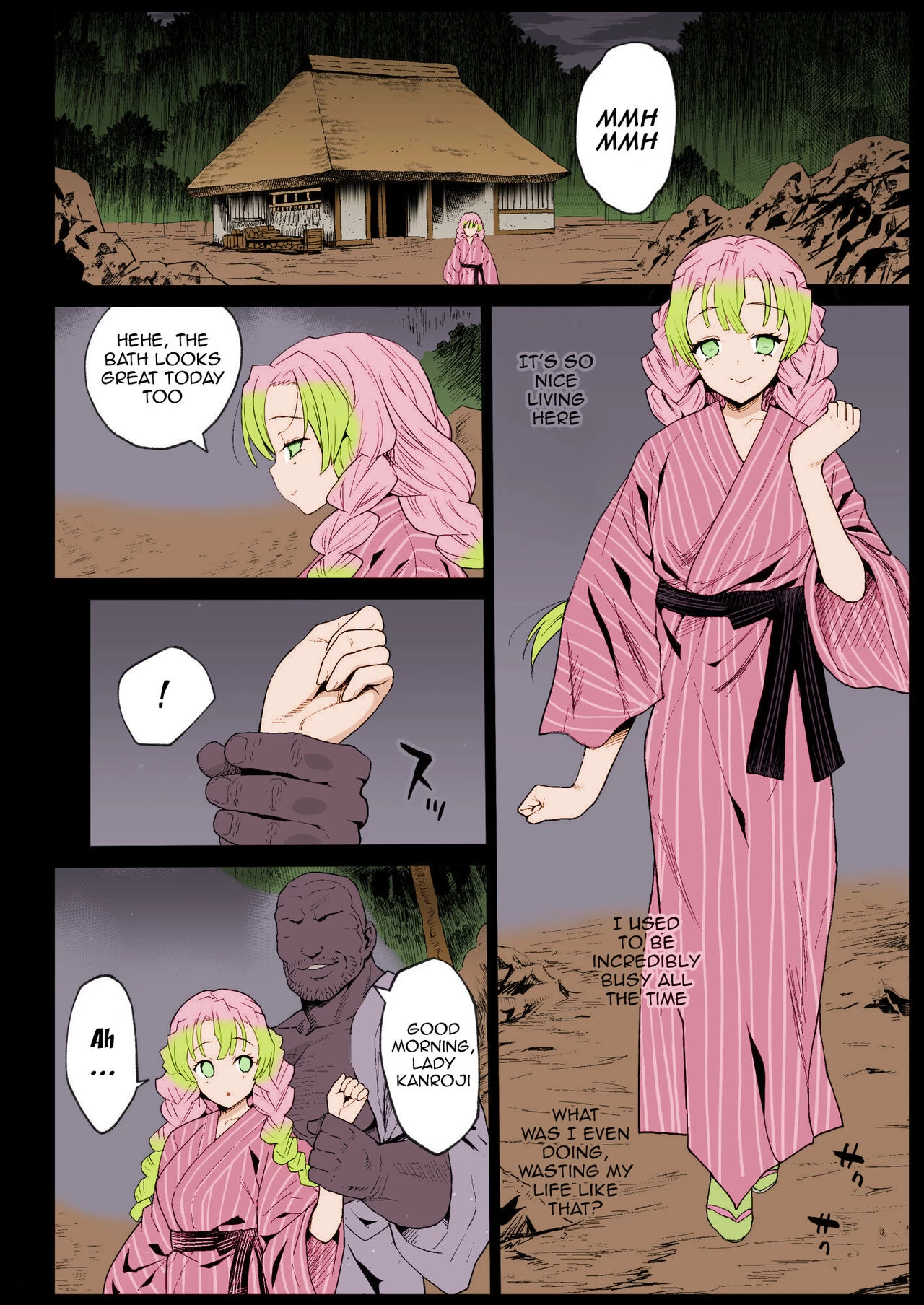 RAPE OF DEMON SLAYER 6 - Hot Spring Hypnotic Kanroji Mitsuri Pregnancy image number 3