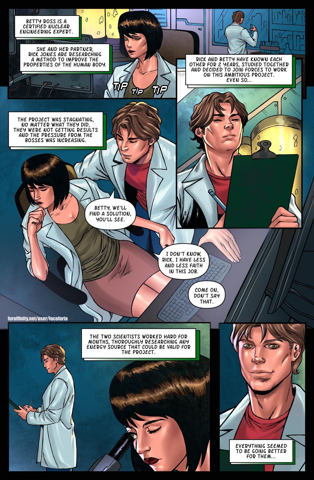 LOCOFURIA - GAMMA EFFECT porn comic image number 3