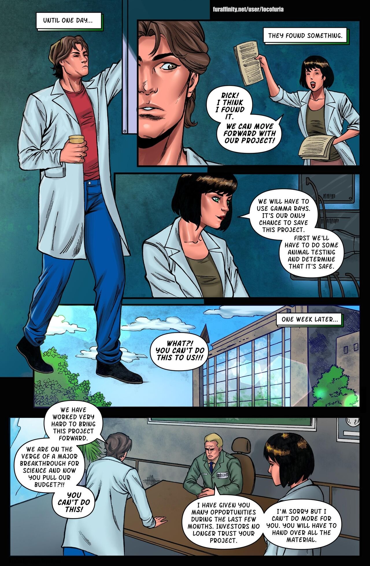 LOCOFURIA - GAMMA EFFECT porn comic image number 4