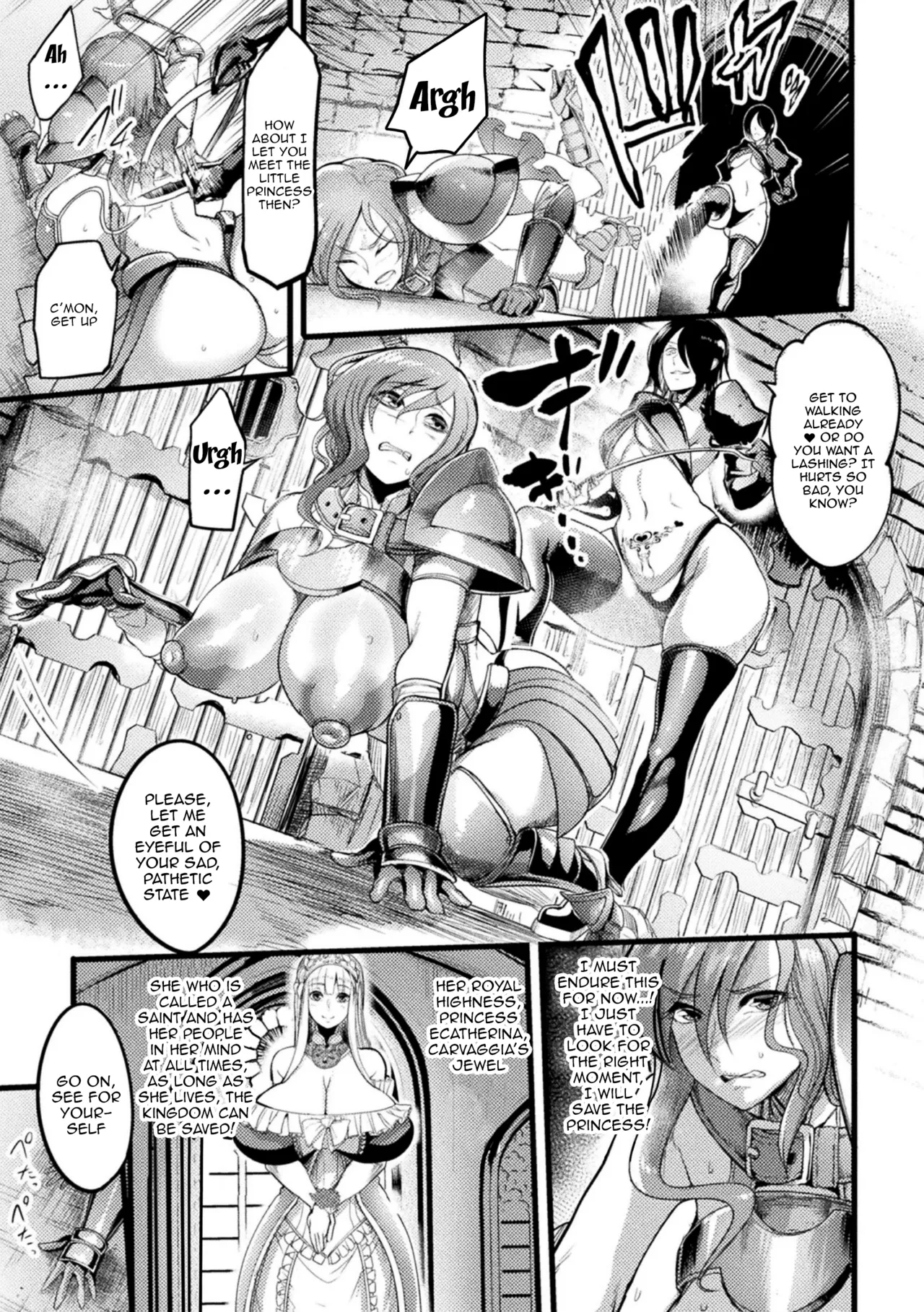 The Empires Meat Toilet ~The Fallen Knight and Princess~  ~Otosareta Hime to Onna Kishi~ image number 2
