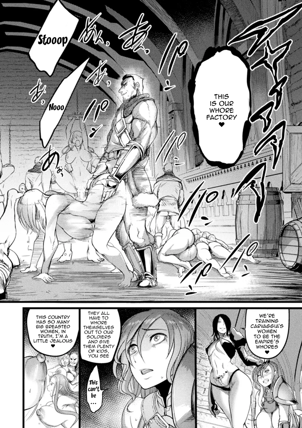 The Empires Meat Toilet ~The Fallen Knight and Princess~  ~Otosareta Hime to Onna Kishi~ image number 3