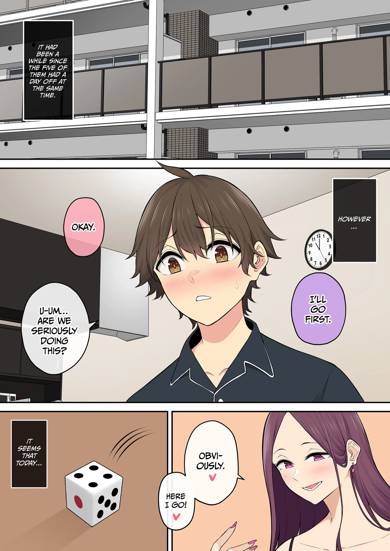 Imaizumi Brings All the Gyarus to His House 7 image number 1