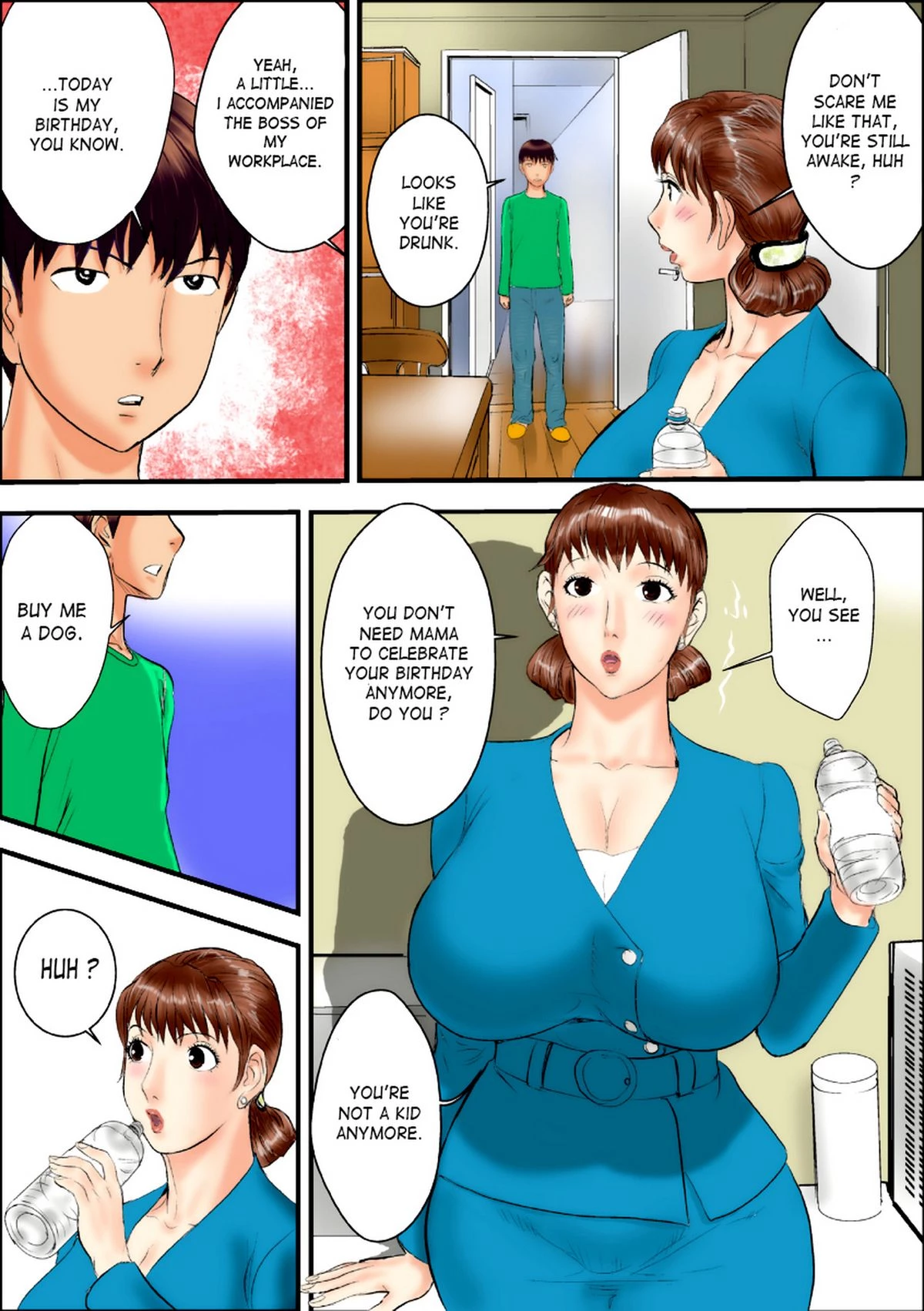 Kaa-san wa Boku no Mesuinu da  Mom Is My Female Dog. image number 2