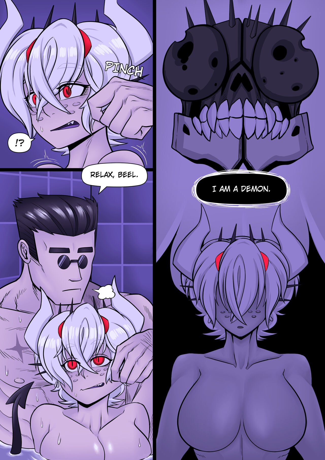 Anikiki Art - Beauty and the Abyss (Helltaker) porn comic image number 25