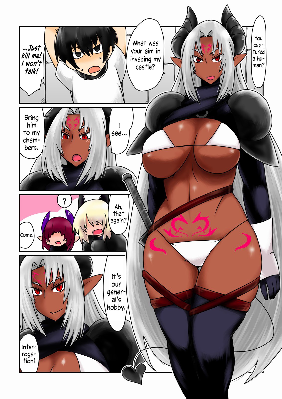 Captured by a Brown Succubus