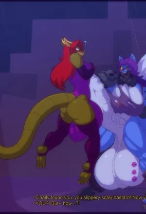 Katamra ( spazman) Finally being captured by kyrie eleison futa