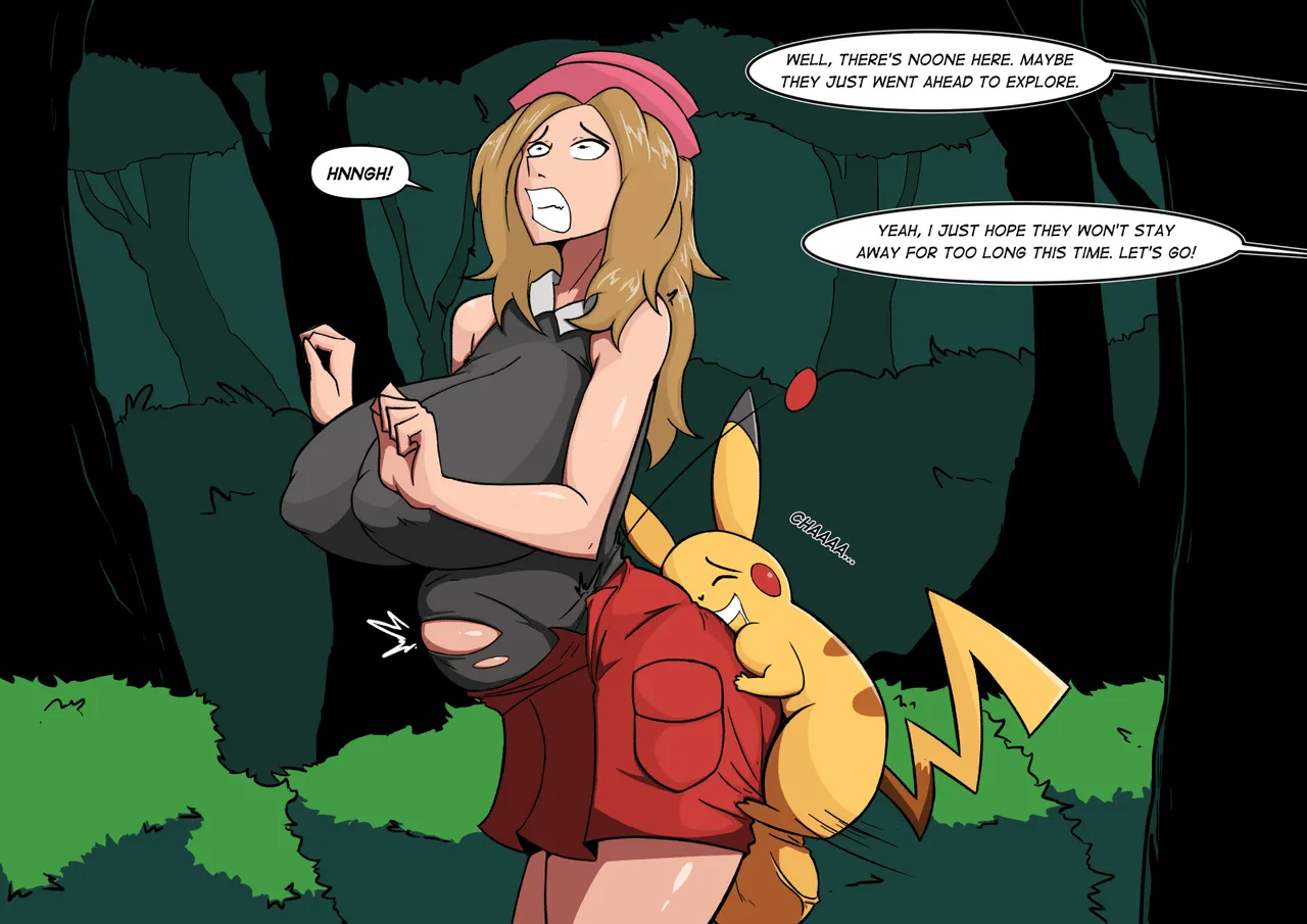 Serena x Pikachu image number 2