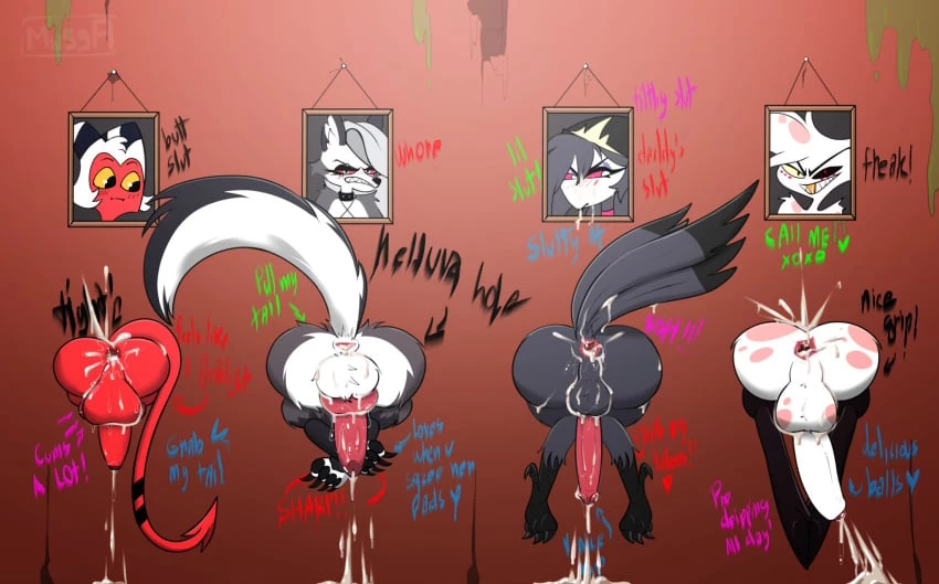 Hazbin hotel and helluva boss stuck image number 11