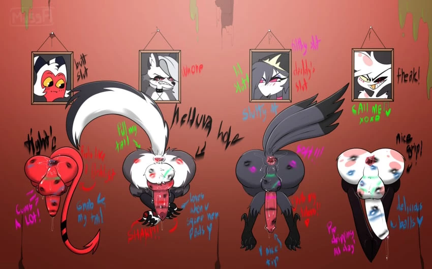 Hazbin hotel and helluva boss stuck image number 13